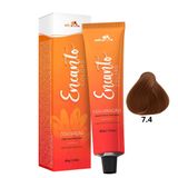 Beleza Ruiva Coloração Encanto Colors 7.4 Louro Médio Cobre