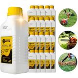 20 Leo Lubrificante Motor 2t Roçadeira Motoserra 500ml