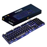 Teclado Gamer Vinik Hydra, Led Azul, Abnt2, Usb - Gt700