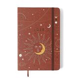 Agenda Planner Astral Diária 2025 14x21cm Eclipse Caramelo Cicero