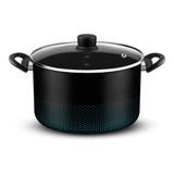 Caçarola Caldeirão Rochedo Smart Antiaderente 24cm Preto