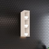 Armário Aéreo Nicho 20cm 100% Mdf Connect Off White