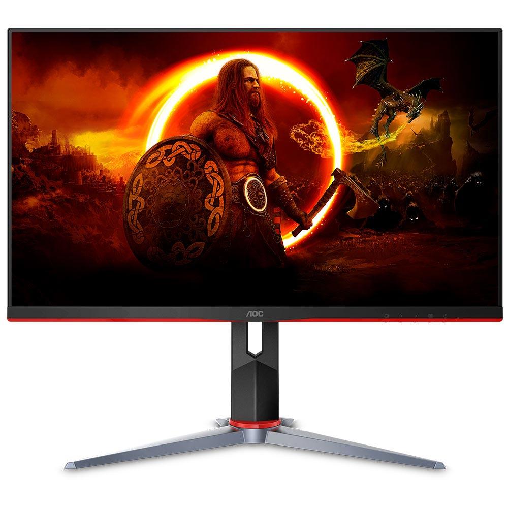 Monitor Gamer Aoc Hero Quad 1440p Qhd 155hz 1ms Preto E Vermelho - Q27g2