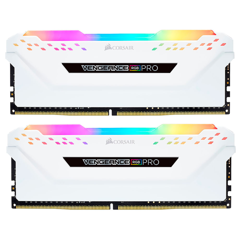 Memoria Ram Corsair Vengeance Rgb Pro/sl 32gb (16gbx2) / Ddr4 / 3600mhz - (cmh32gx4m2d3600c18w)