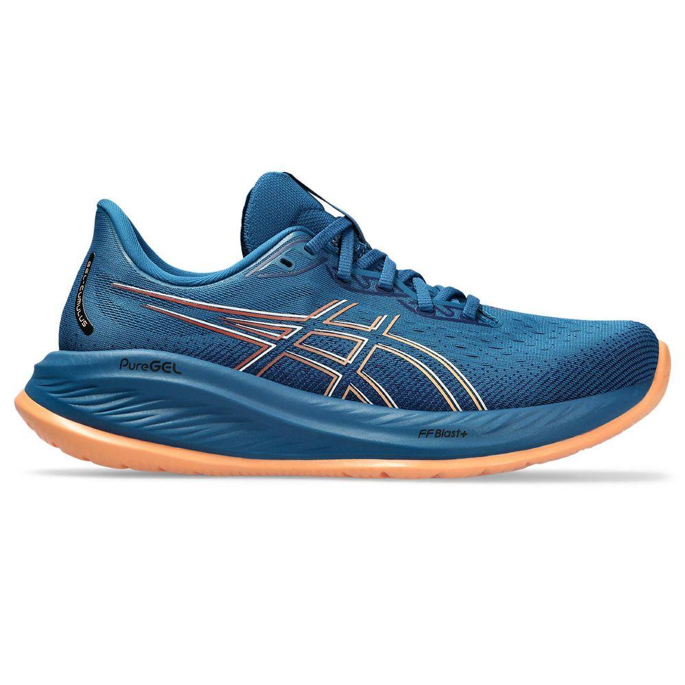 Tenis Asics Gel-cumulus 26 Azul/laranja 041