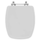 Assento Sanitario Amarilis Cinza Claro Para Vaso Fiori