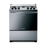 Fogão a Gás Brastemp 5 Bocas Inox BFS5NCRUNA - Bivolt