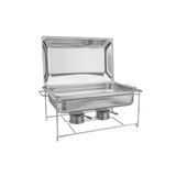 RECHAUD BANHO MARIA EM ACO INOX 9,06 L COM FOGAREIRO TRAMONTINA