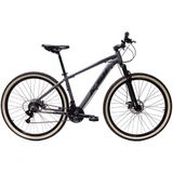 Bicicleta Aro 29 Ksw Xlt 24v Freio A Disco Suspensão Mountain Bike Alumínio - Grafite Tam.15