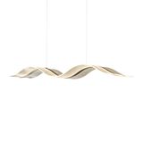 Lustre Pendente Nitrolux Acr-005 Dourado Led Bivolt Dourado 6203