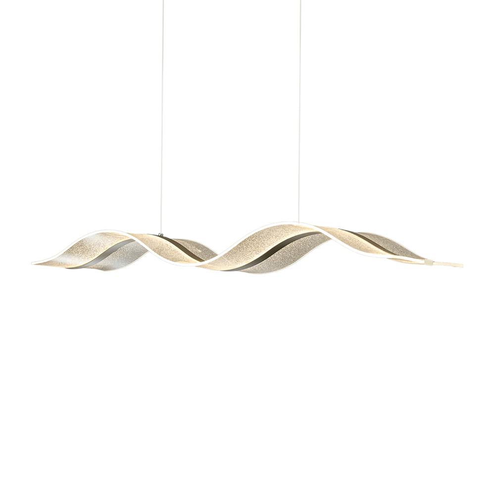 Lustre Pendente Nitrolux Acr-005 Dourado Led Bivolt Dourado 6203