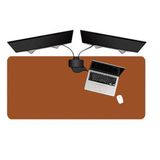 Mousepad De Couro Para Trabalho Mesa 70x30 Antiderrapante