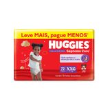Fralda Huggies Supreme Care Roupinha Max XXG 72 Unidades