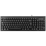 Teclado Usb Slim Padrão ABNT.Cabo: 1,30 m.