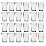 Jogo De 24 Copos Americano Bebidas Bar 190ml Vidro Buffet