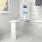 Armário Multiuso com Tábua de Passar Retrátil TP3030 Tecno Mobili Branco