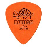 Palheta Tortex Dunlop U.s.a Laranja .60mm Unidade