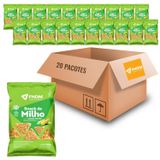 Kit Com 20und Snack De Milho Lemon Pepper S/ Gluten Fhom 55g
