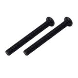 Kit 2 Parafuso Captador Humbucker Guitarra Aço Preto