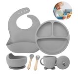 Silicone Na Mesa: Conjunto De Refeição Bebê