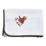 Manta Para Bebê Em Malha Matelasse Camping - Hug