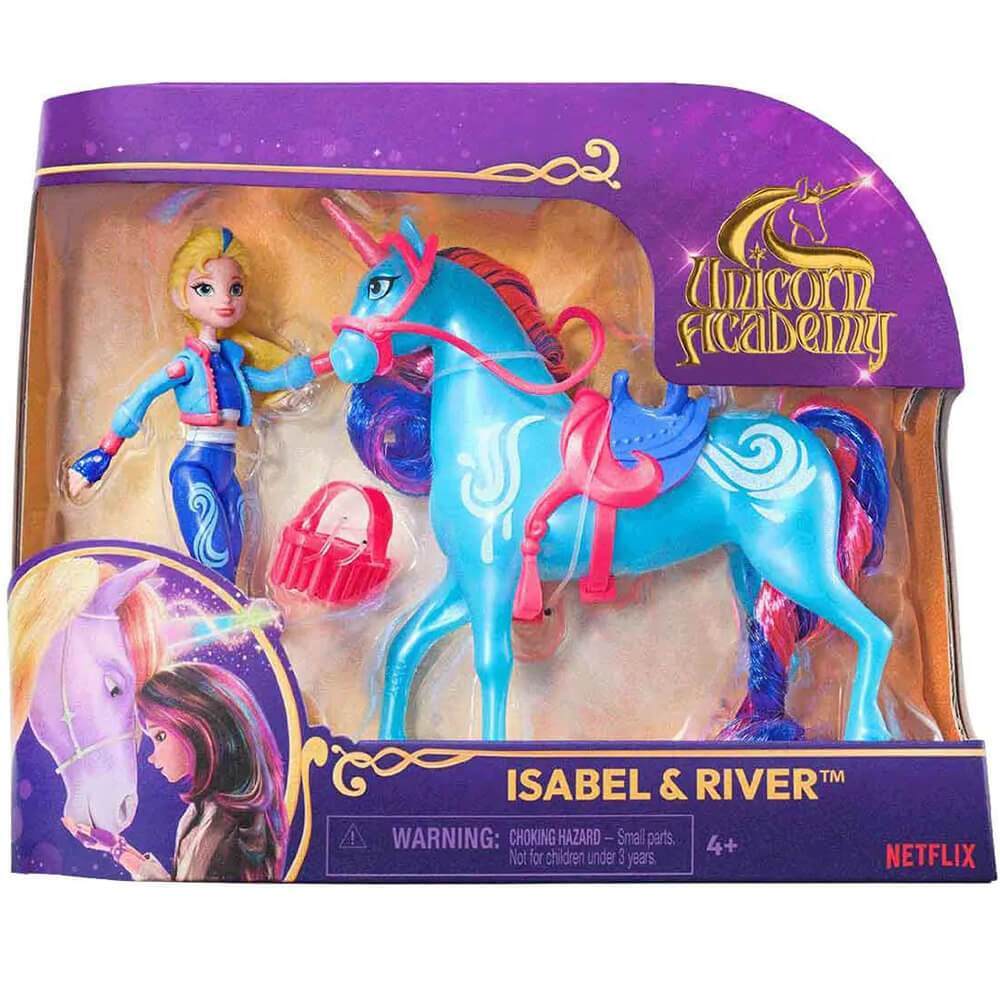 Unicorn Academy Unicornio Com Boneca Sunny