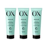 Shampoo Ox 240ml Micelar - Kit Com 3un
