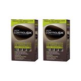 Shampoo Grecin Control Gx Redutor De Grisalhos 118ml-kit 2un