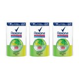 Sabonete Liquido Rexona Refil 200ml Erva Doce - Kit Com 3un
