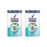 Sabonete Liquido Rexona Refil 200ml Fresh - Kit Com 2un
