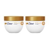 Mascara Dove De Tratamento 270g Brilho - Kit Com 2un