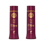 Kit Shampoo + Condicionador 300ml Liso Com Força