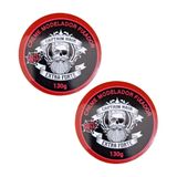 Creme Modelador Captain Hair Efeito Teia 130g - Kit Com 2un