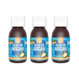 Oleo Capilar Natuhair 60ml Argan - Kit Com 3un