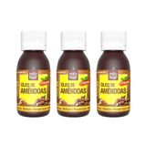 Oleo Capilar Natuhair 60ml Amendoas - Kit Com 3un