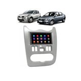 Kit Multimídia Sandero 08 / 11 Logan 10 / 11 Privilège Android 7 Pol 2/32gb Carplay - Roadstar Rs-815br