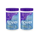 Creme De Tratamento Novex 400g Reposição De Massa-kit 2un