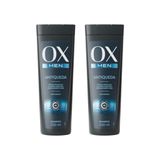 Shampoo Ox 200ml Men Antiqueda - Kit Com 2un