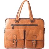 Bolsa Masculina Para Laptop Pasta Bolsa De Negócios Notebook Com Alça Marrom