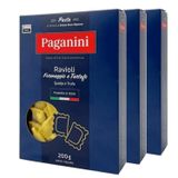 Kit Com 3und Ravioli De Queijo E Trufas Paganini 200g