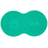 Tapete Pet Comedouro Ração Água Cachorro Gato 46x26cm Uzoo