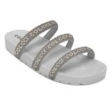 Chinelo Colcci Slide Josi Ref 158.01.02059 Cinza 038