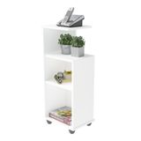 Mesa De Apoio Bis Branco Artely Branco