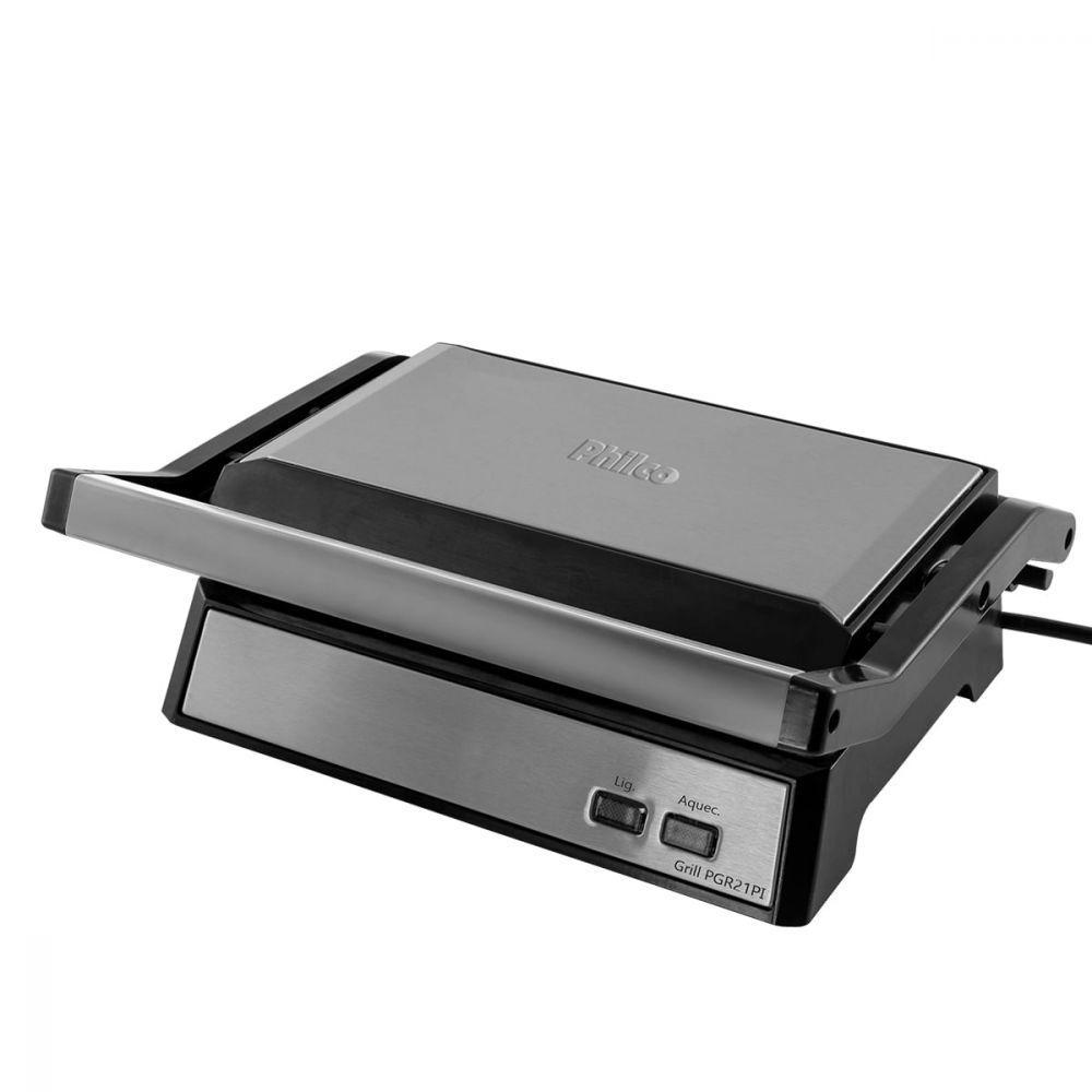 Grill E Sanduicheira Philco Pgr21pi Maxx Clean 1000w 220v