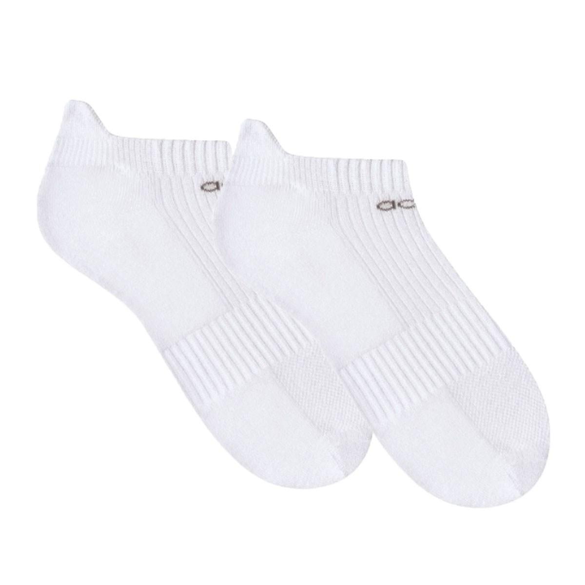 Meia Selene Esportiva Performance Sapatilha Masculina - Branco