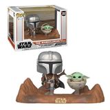 Funko Pop Star Wars 390 The Mandalorian W/ The Child Baby Yoda