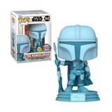 Funko Pop Star Wars 345 The Mandalorian Glows In The Dark