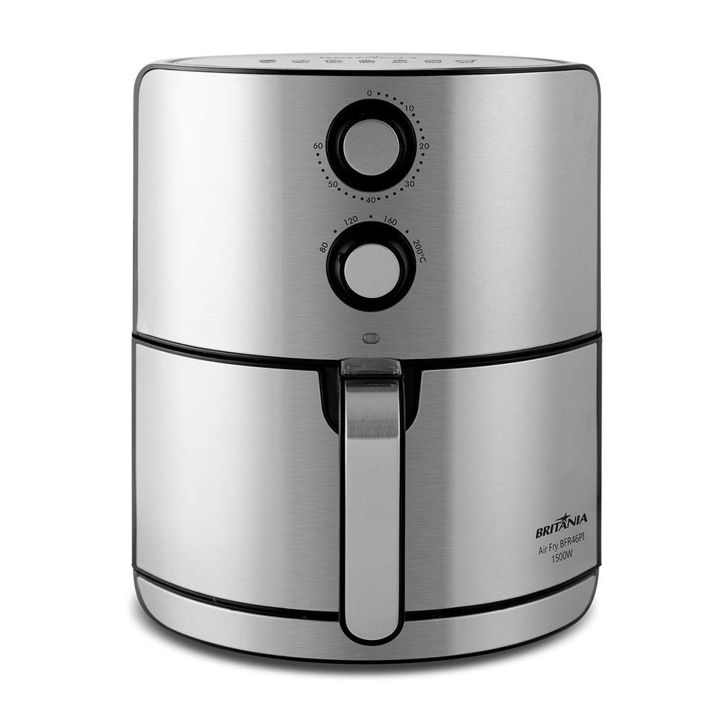 Fritadeira Air Fryer Britânia Bfr46pi 4,6l 1500w 220v