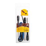 Kit De Ferramentas Tramontina Com Trena, Estilete E Chaves De Fenda Para Uso Doméstico 5 Peças