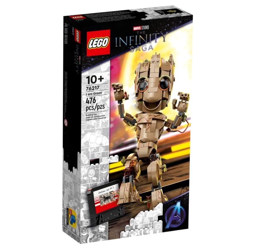 Lego Marvel Eu Sou Groot 476 Pçs - Lego 76217